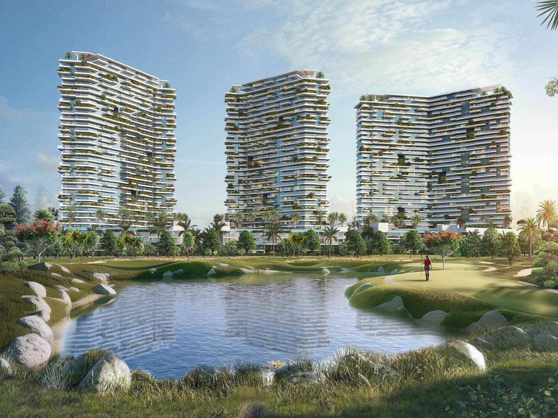 1-værelses bolig i DAMAC Hills Dubai