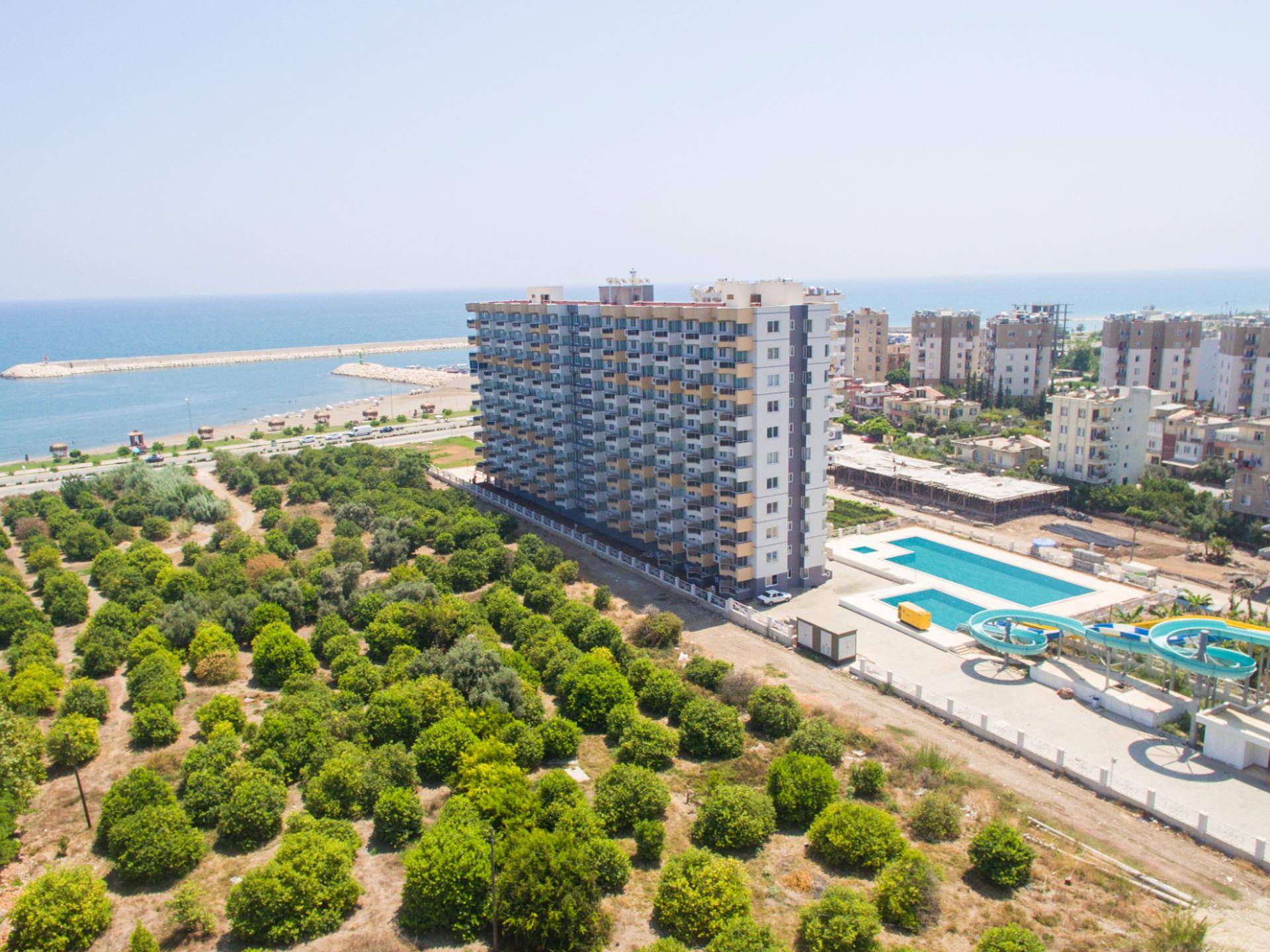 Vynikajúce apartmány v prímorskej lokalite v Erdemli, Mersin