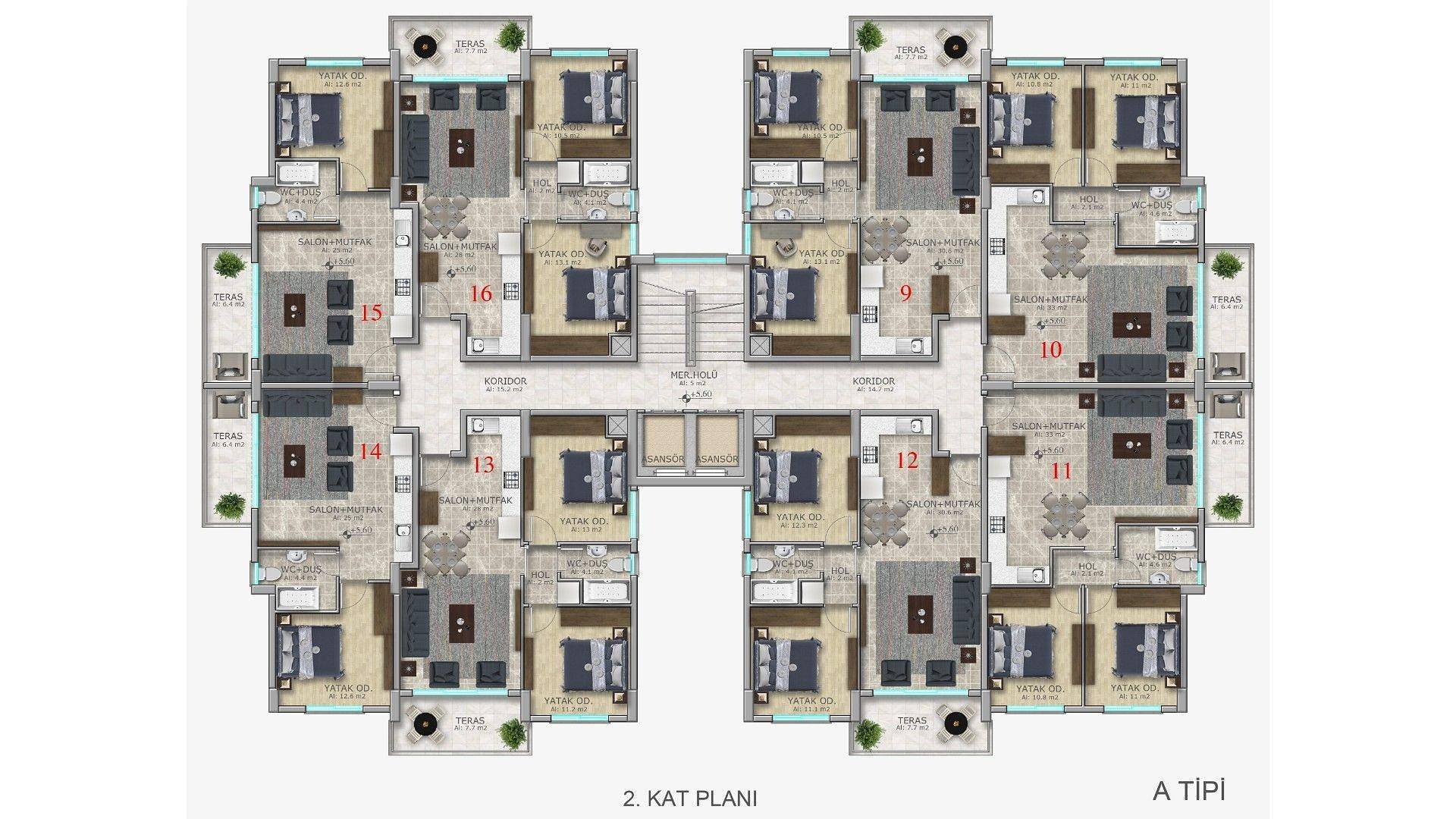 Aukšto plano vaizdas 10