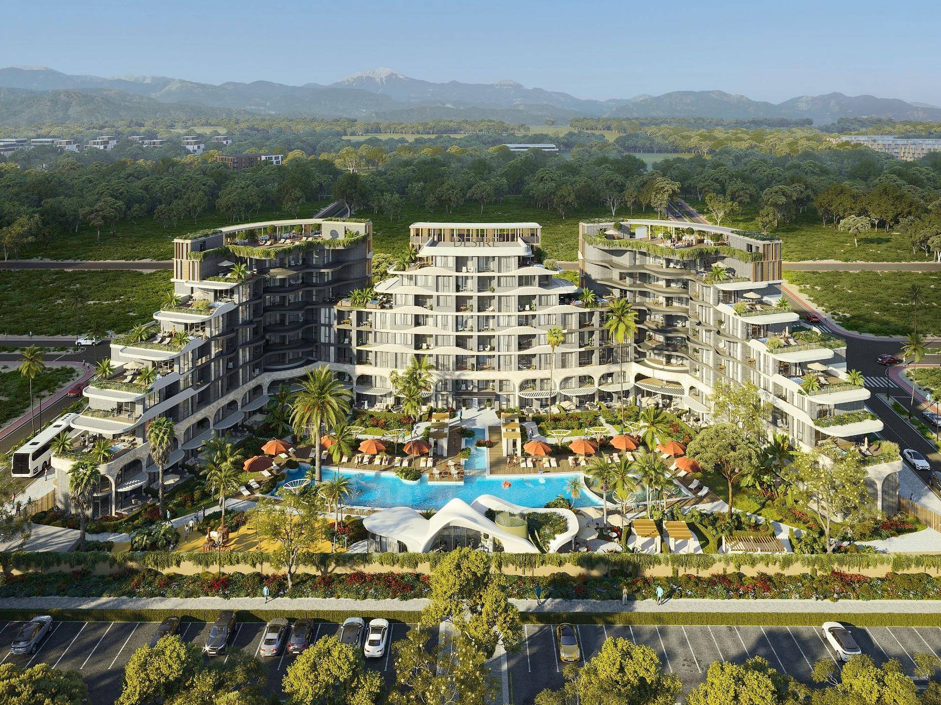 Experience Royalty in 5-star Hotel Concept Project in Aksu, Antalya