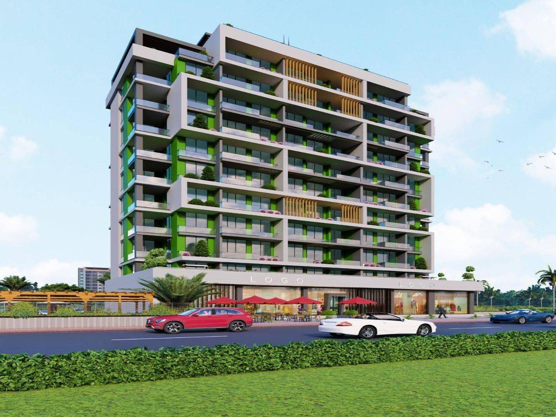 Appartements ultra-modernes situés à Erdemli, Mersin