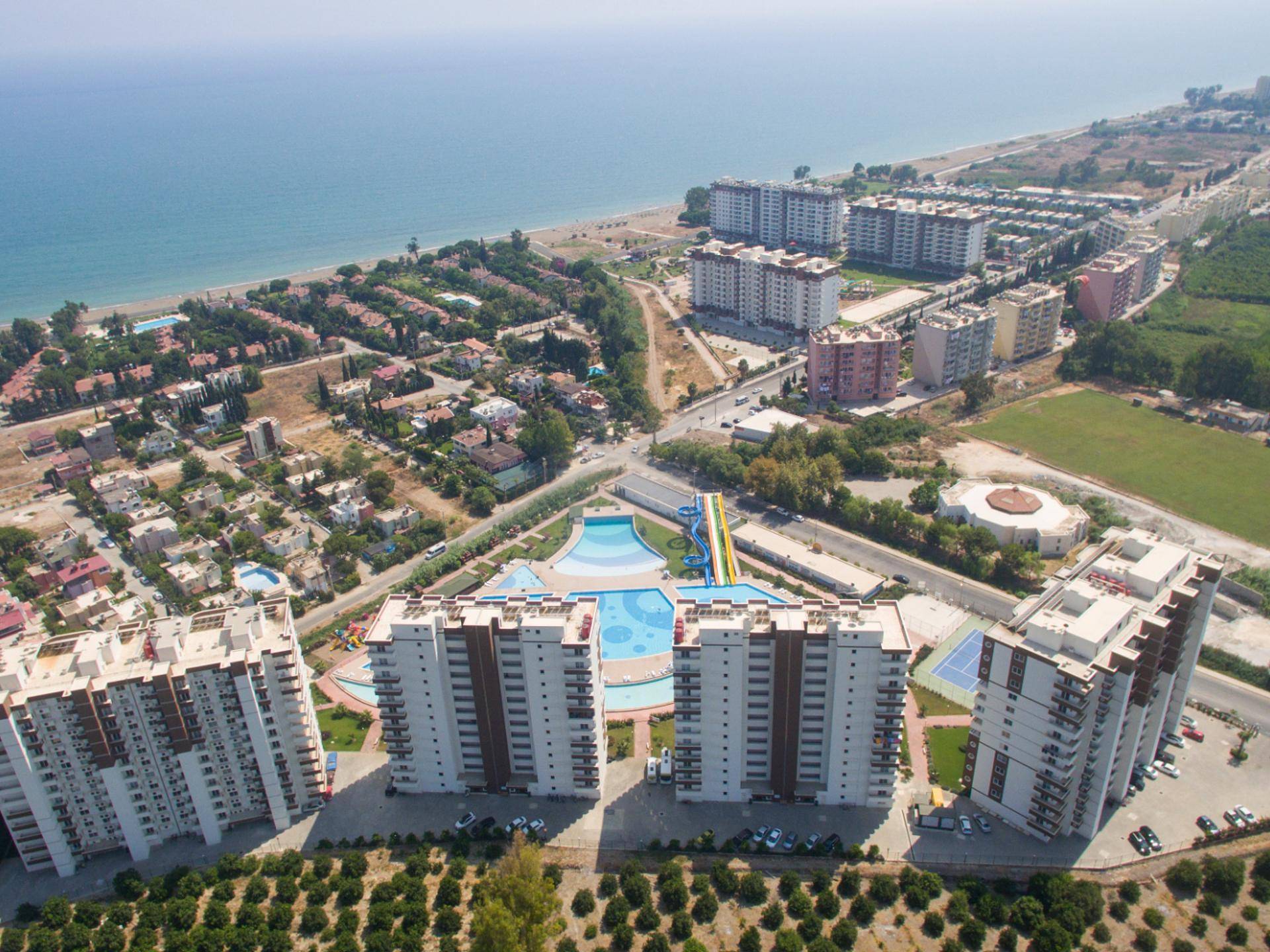 Appartements de vacances dans la ville d'Erdemli à Mersin