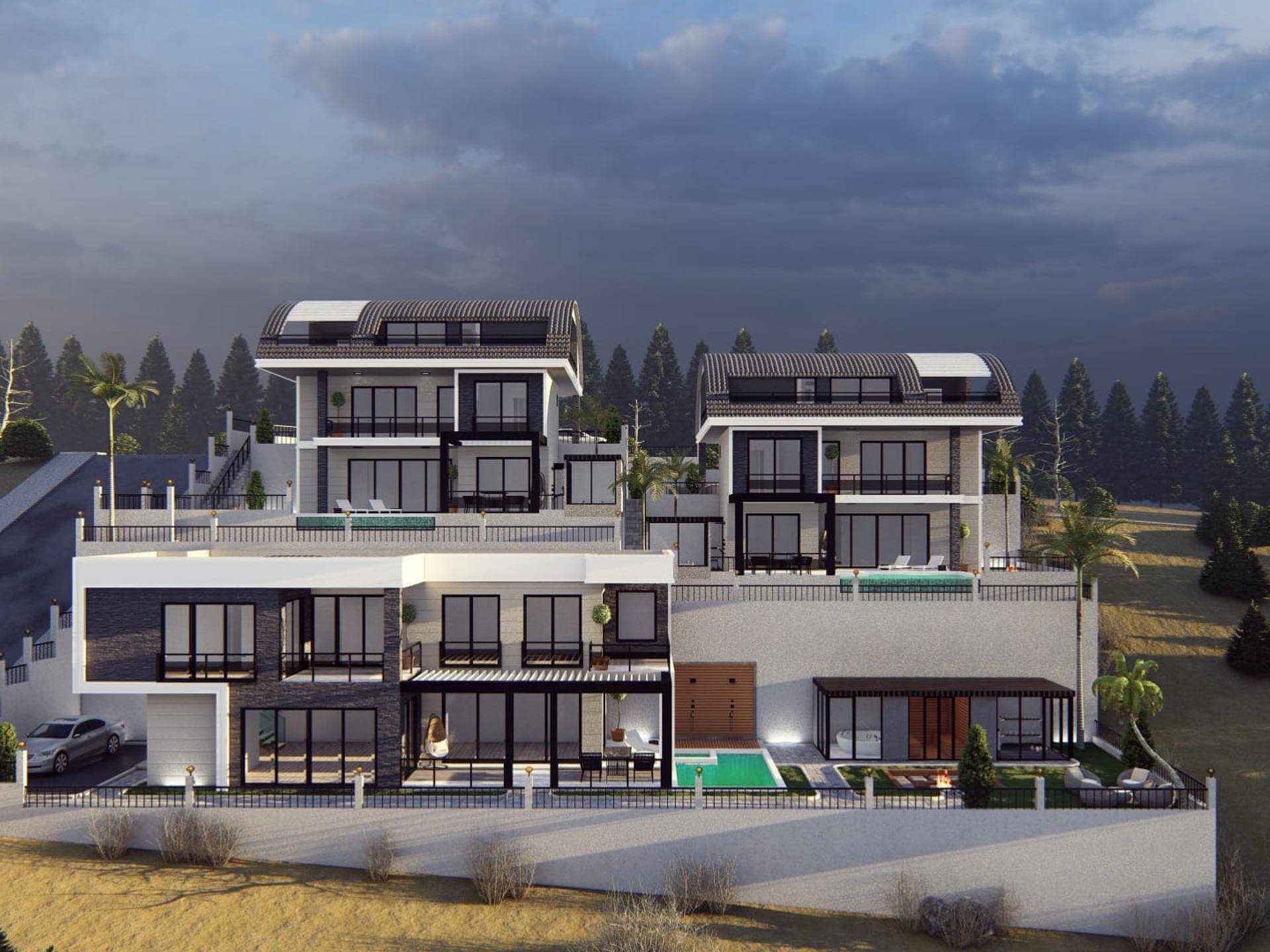 Prestigious Villas For Sale in Exclusive Bektas