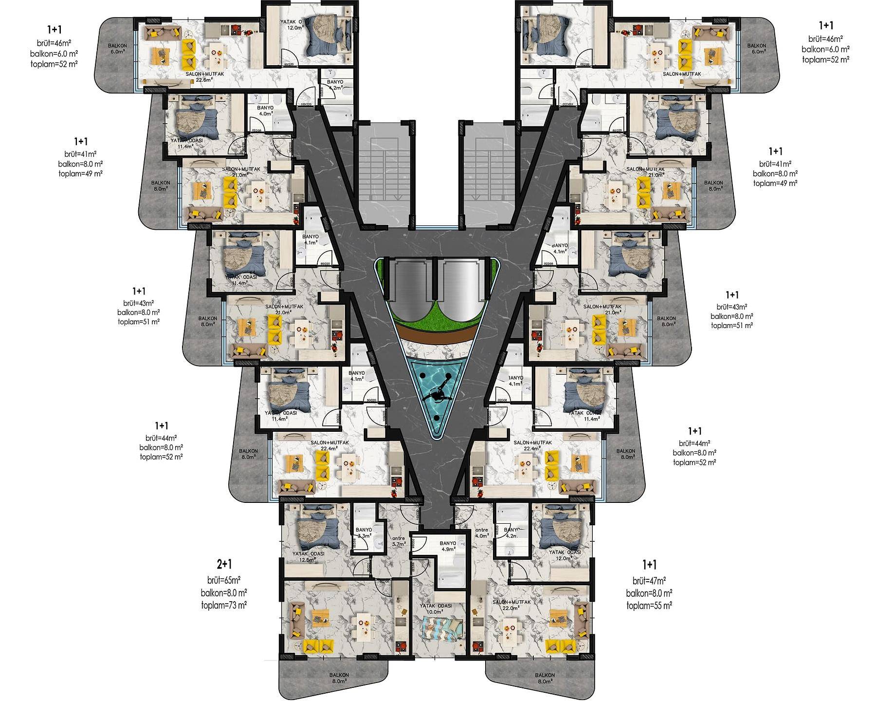 Plantegning billede 3