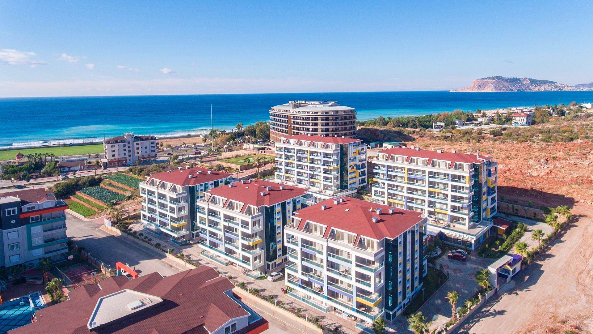 Apartamento de 2 Habitaciones en Venta en Antalya, Alanya, Kestel