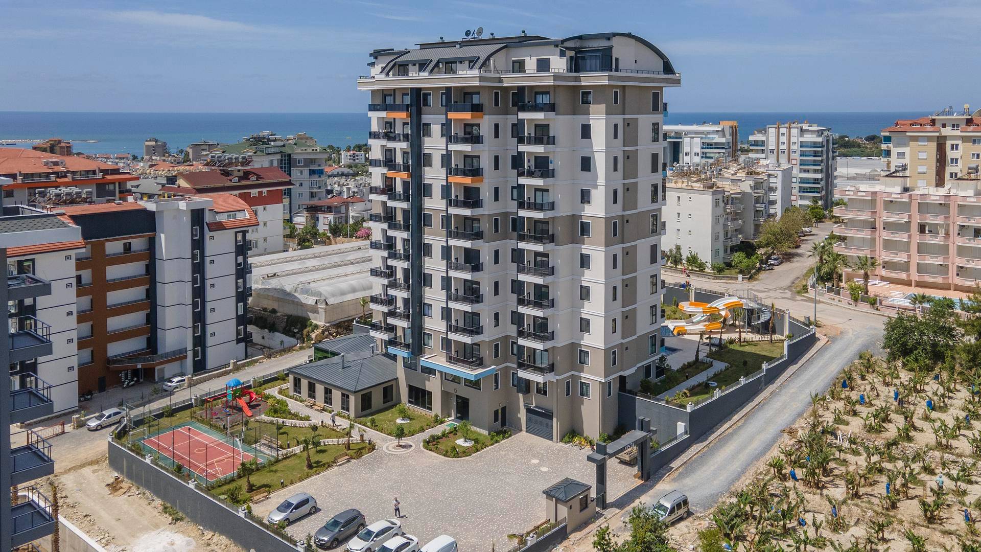 Revenda de Apartamento de 1 Quarto em Avsallar, Alanya, Antalya