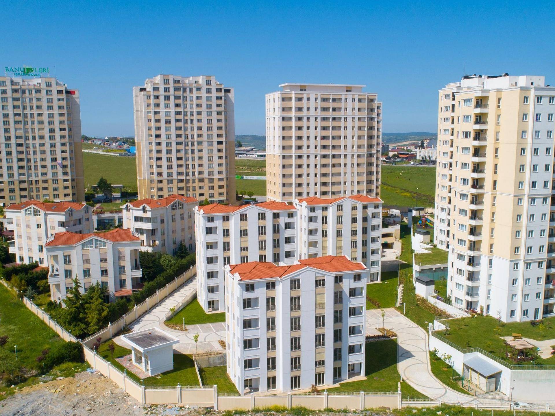 Vzrušujúce nové apartmány v oblasti New Ispartakule v Istanbule