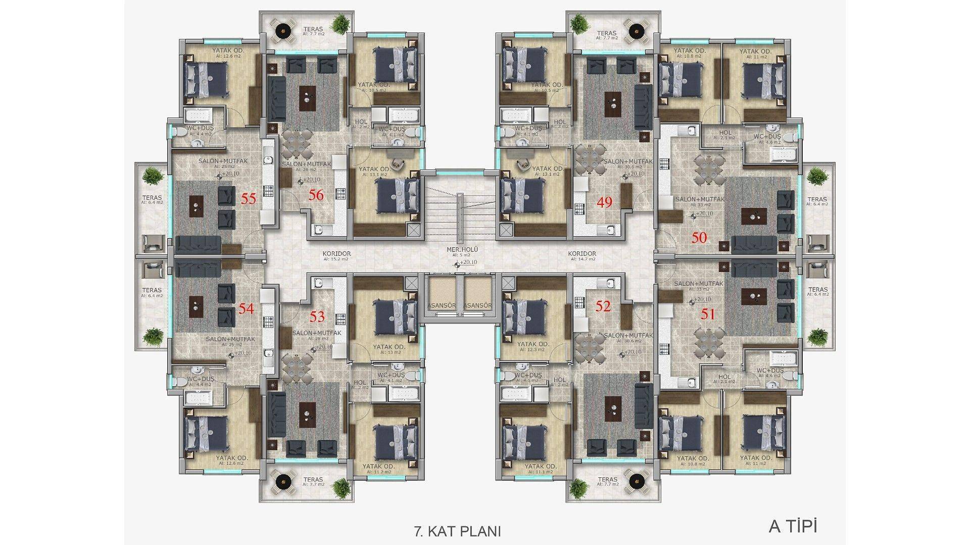 Aukšto plano vaizdas 19