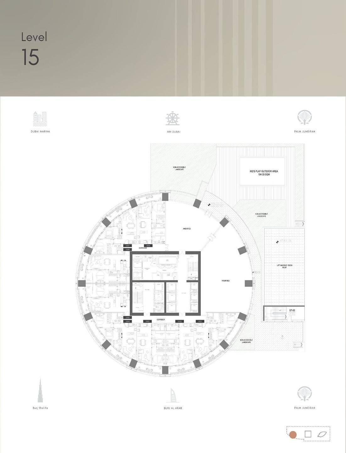 صورة مخطط الطابق 8 