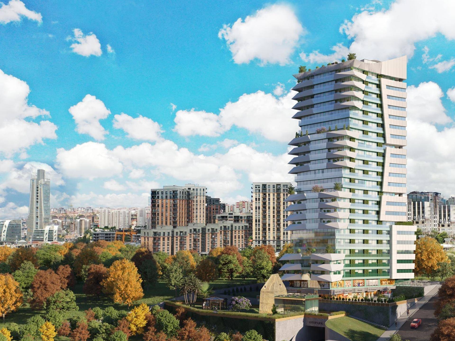 Exciting project for commercial units in Atasehir, Istanbul