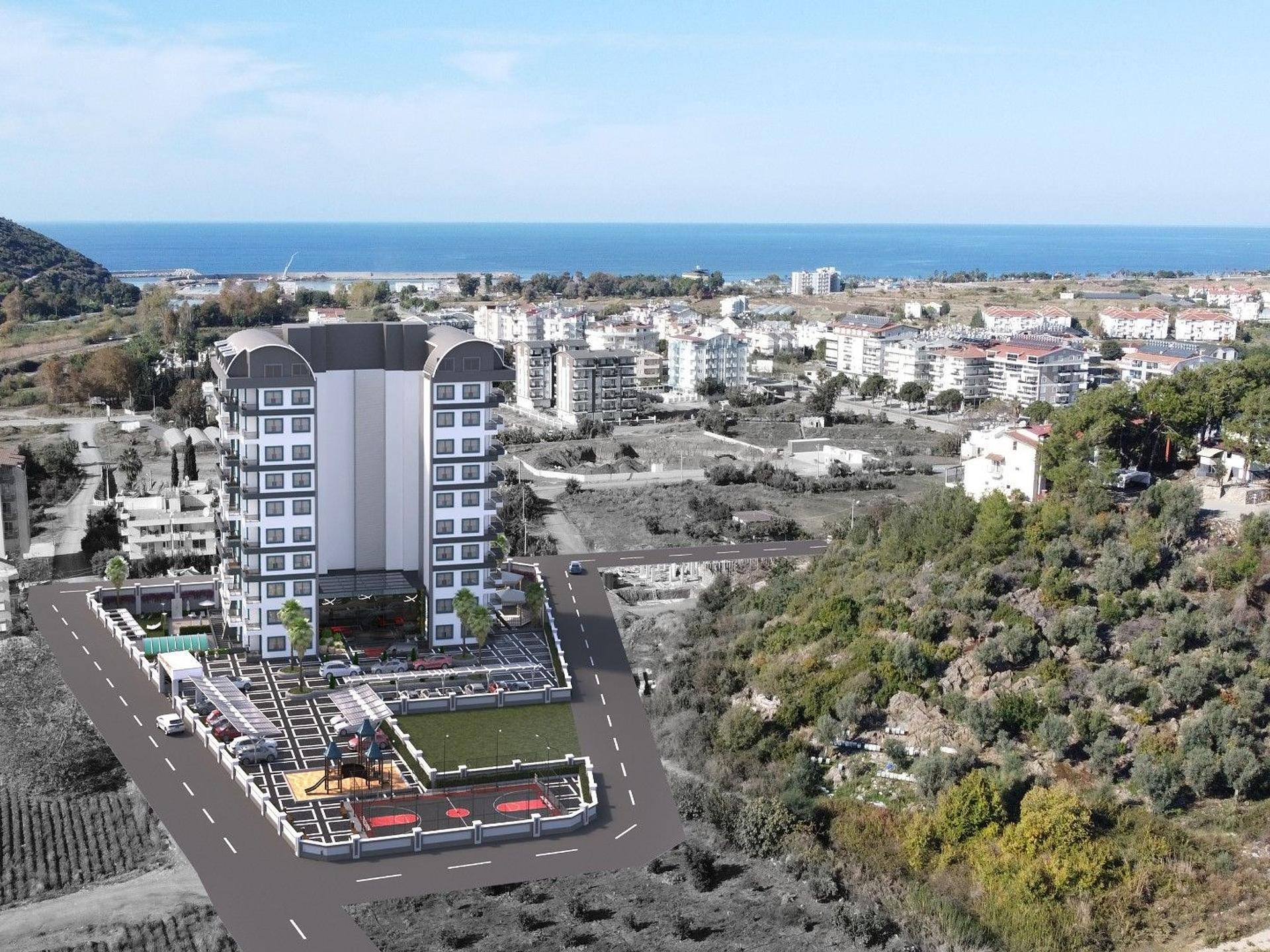 Modern apartments with unbeatable views located in Gazipasa