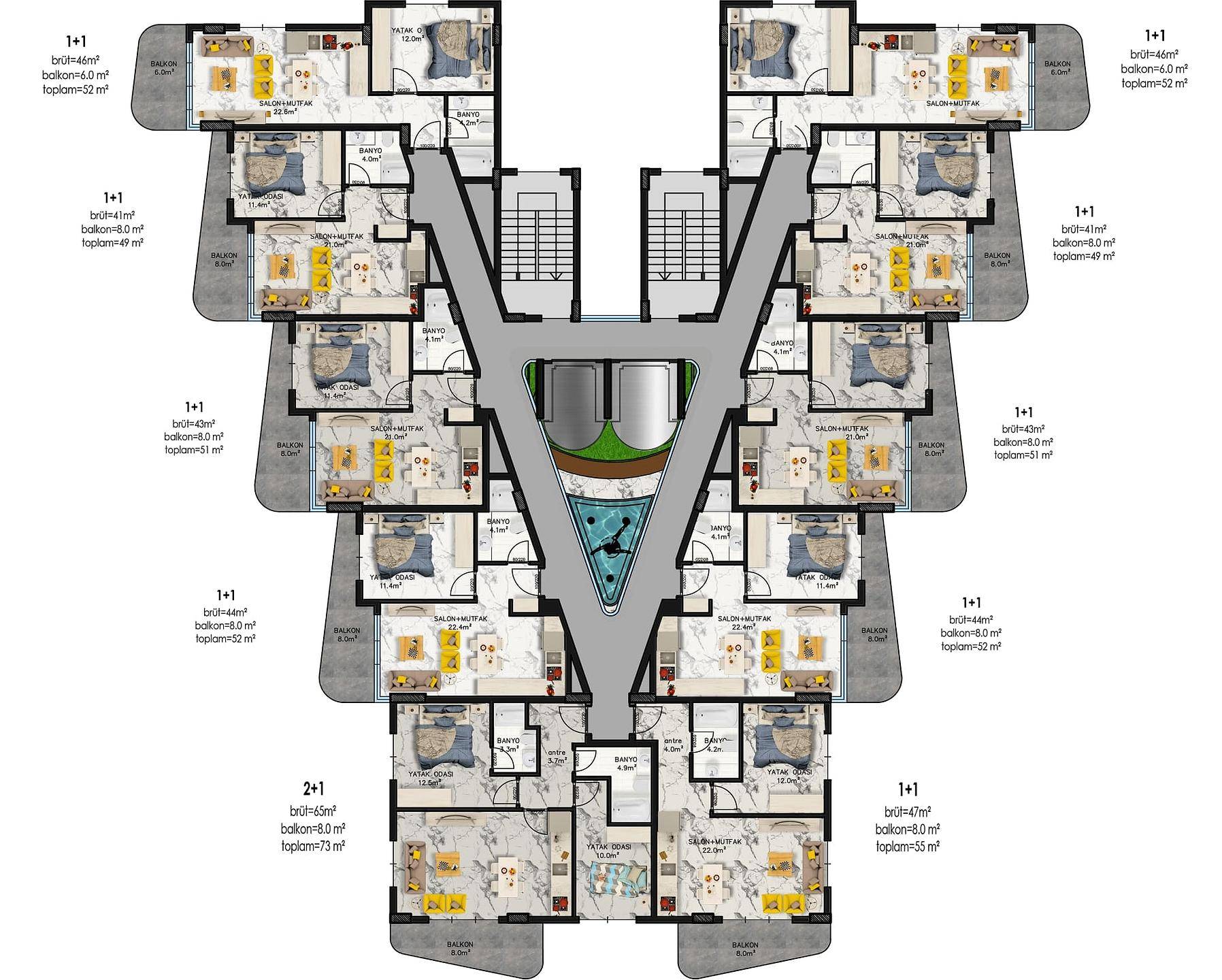 Plantegning billede 4