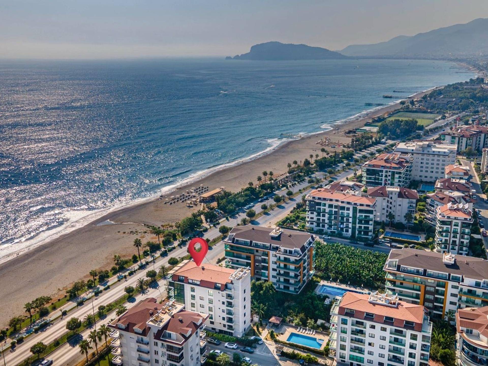 Luksuzan četverosoban penthouse stan u Kestelu, Alanya, Antalya