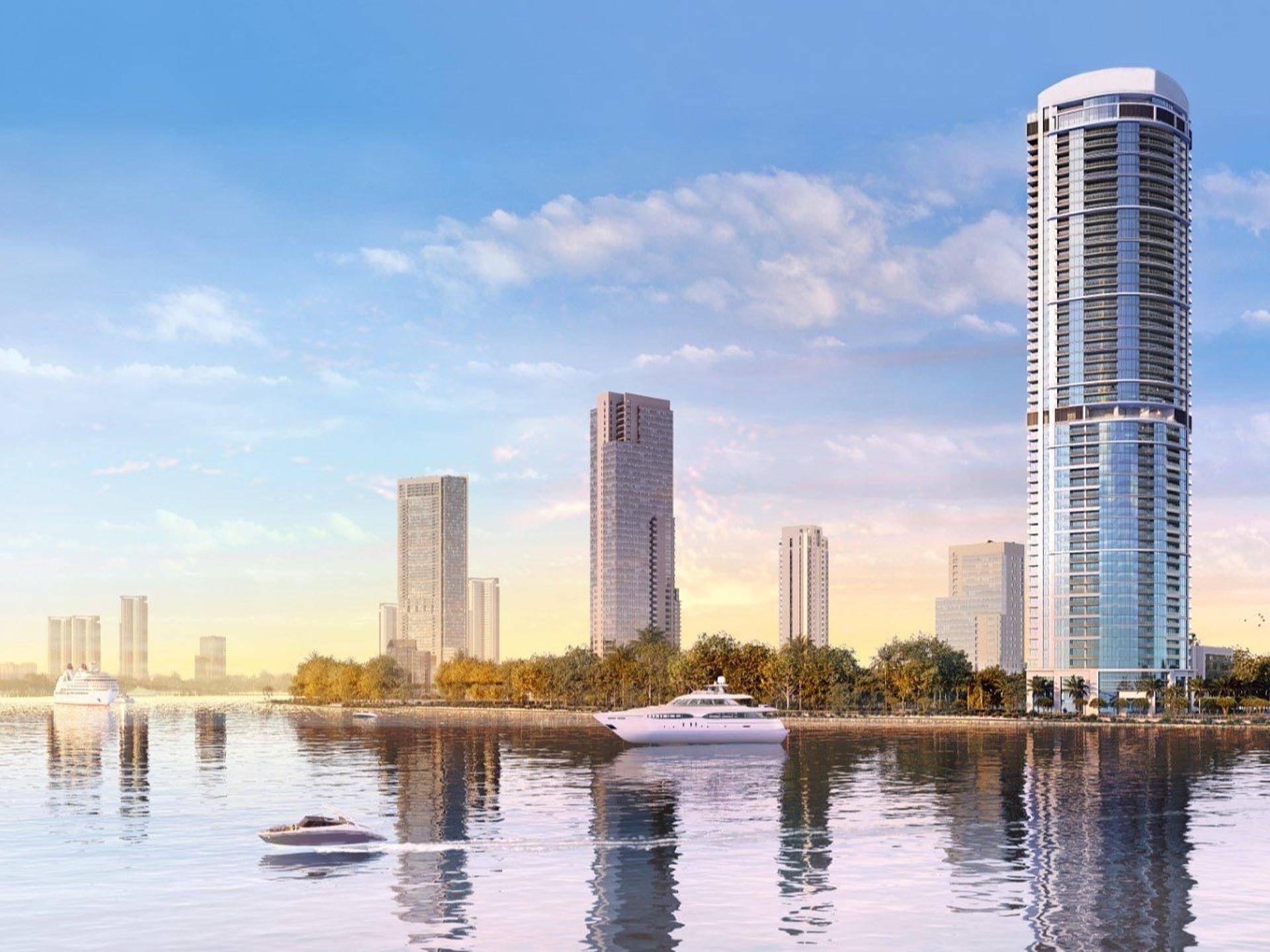 Apartamentai su nuostabiais vaizdais Dubajaus Maritime miest