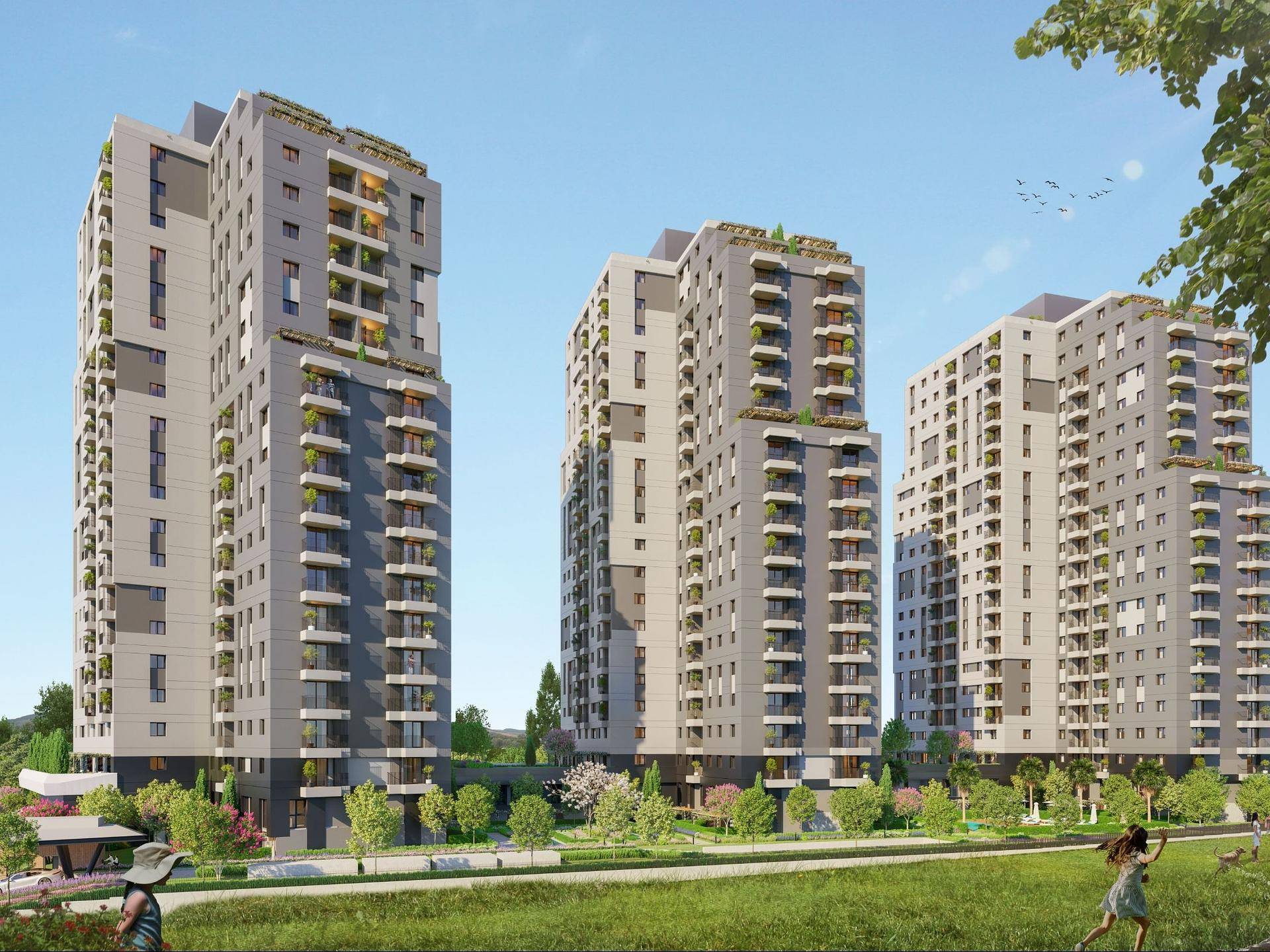 Fabuleux appartements dans le quartier Kucukcekmece