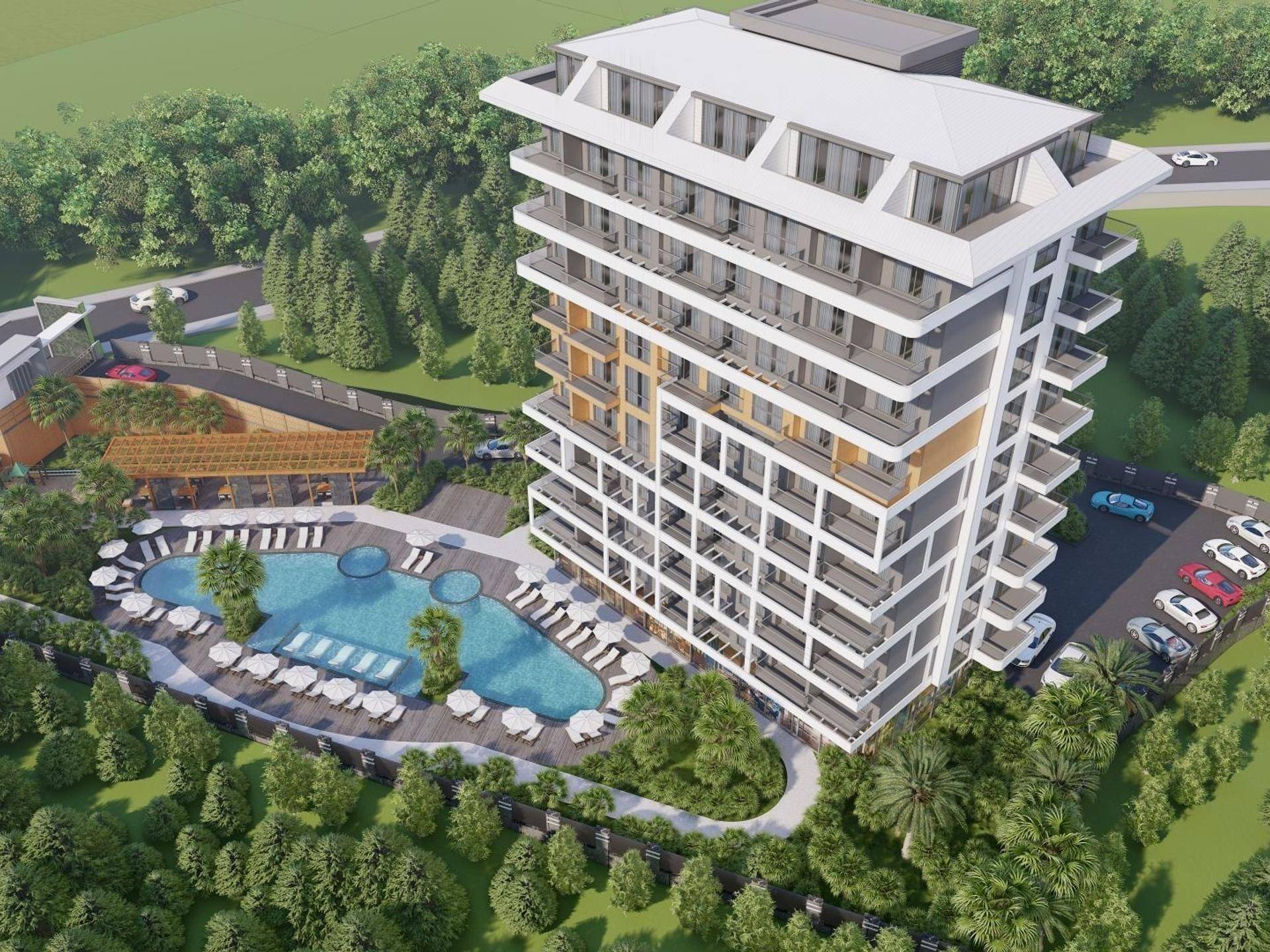 Moderne und stilvolle Apartments in Tosmur, Alanya