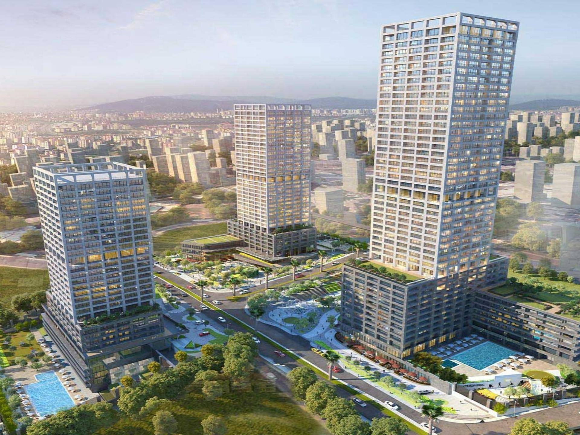 Appartements de prestige avec vue imprenable à Atasehir