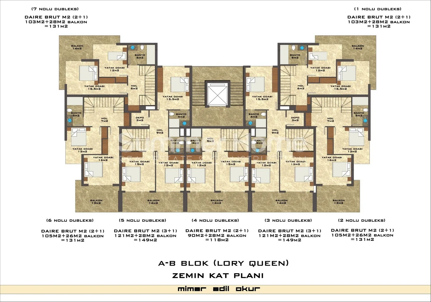 Luxurious Apartments Close to the Beach in Kestel, Alanya Plan - 22