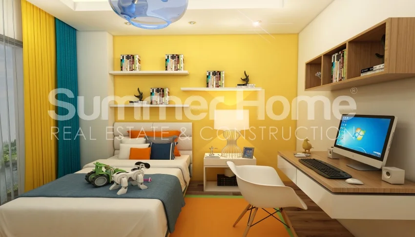 Geweldige nieuwe appartementen aan het strand met een ideale locatie in Mahmutlar, Alanya Interieur - 4