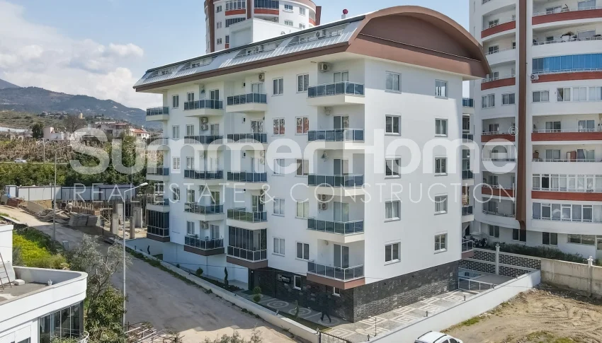 Beautiful New Apartments For Sale in a Quiet Area in Mahmutlar, Alanya