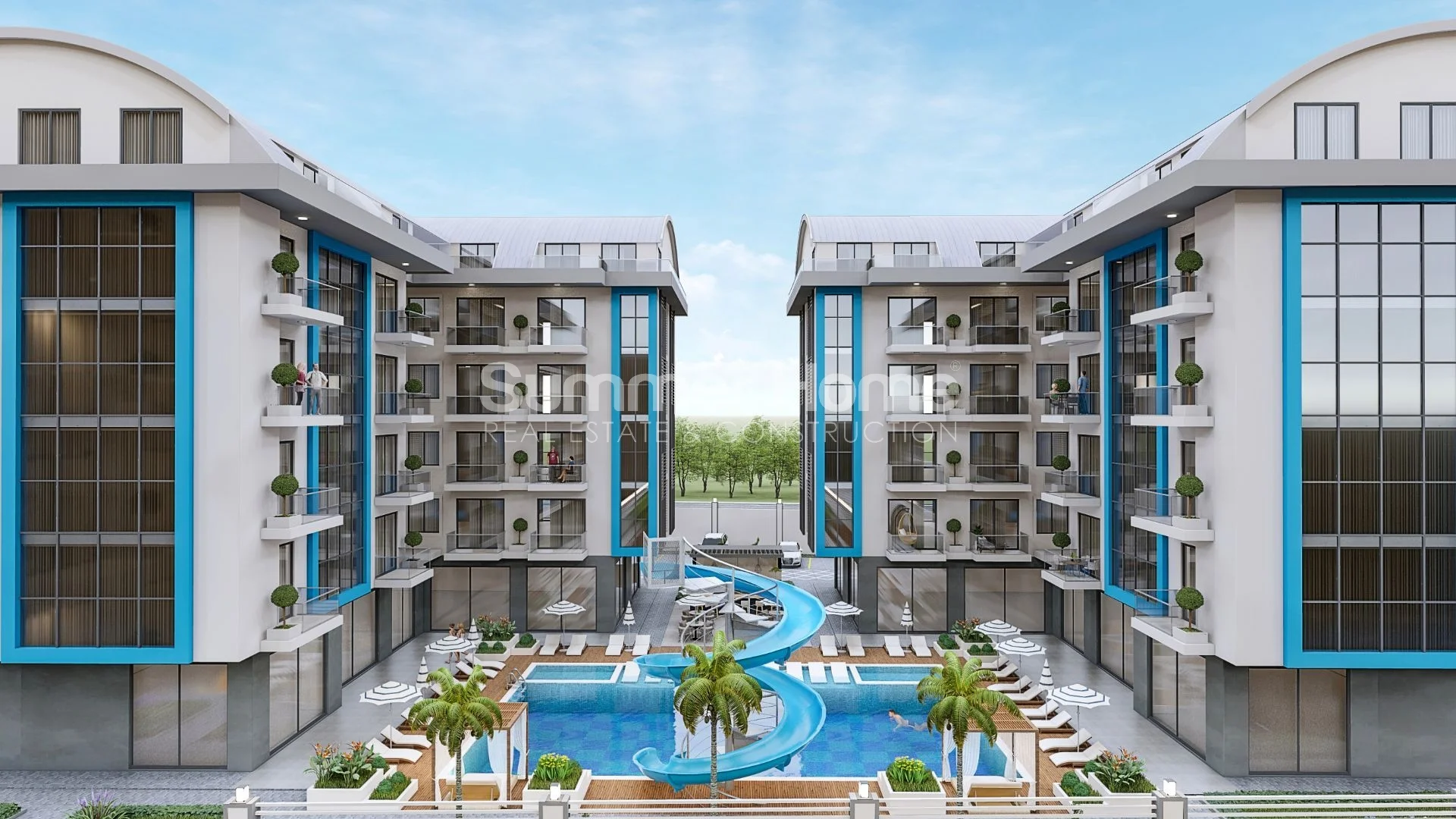 New apartments surrounded by nature in Oba, Alanya Plan - 32