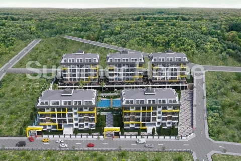 Апартаменты на продажу в комплексе Ботаник Гарден в Алании Общий - 11