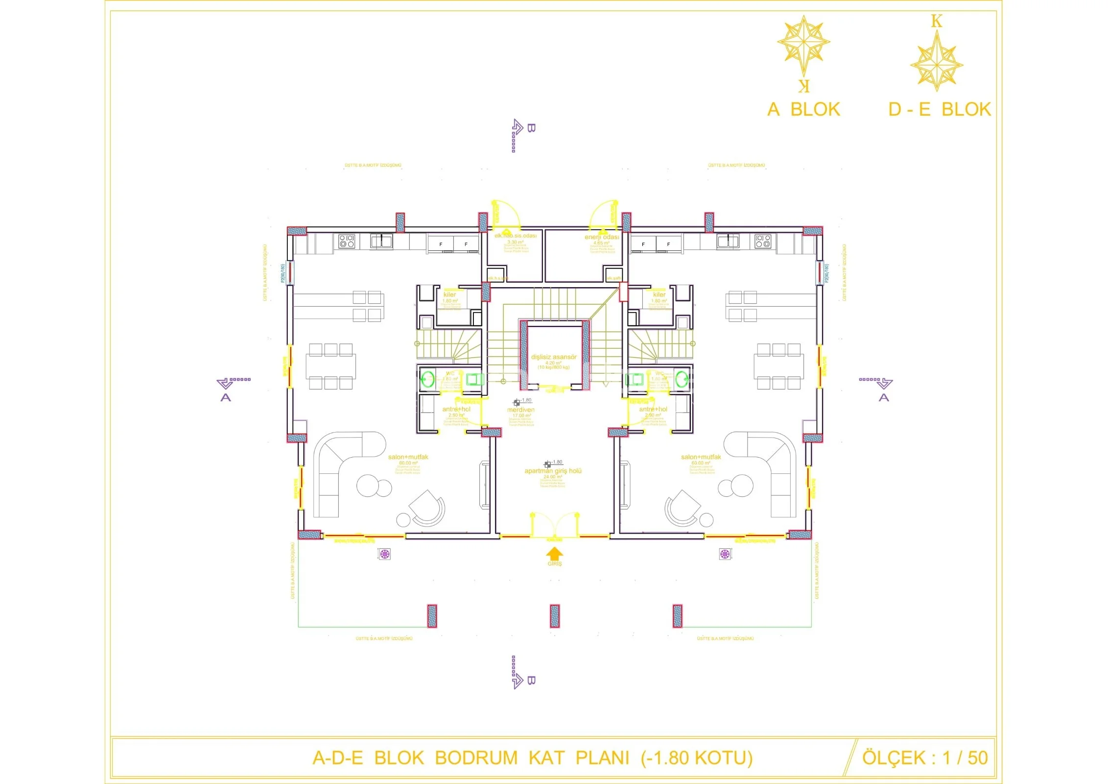 Apartments in open surroundings in Oba Plan - 39