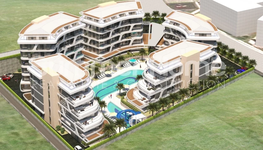 Utopia in Oba with a variety of apartments