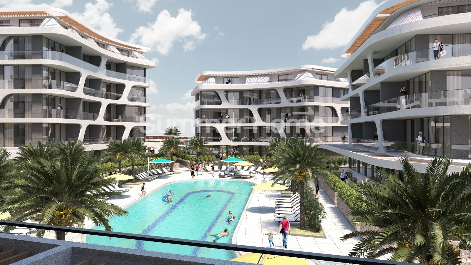 Utopia in Oba with a variety of apartments General - 3