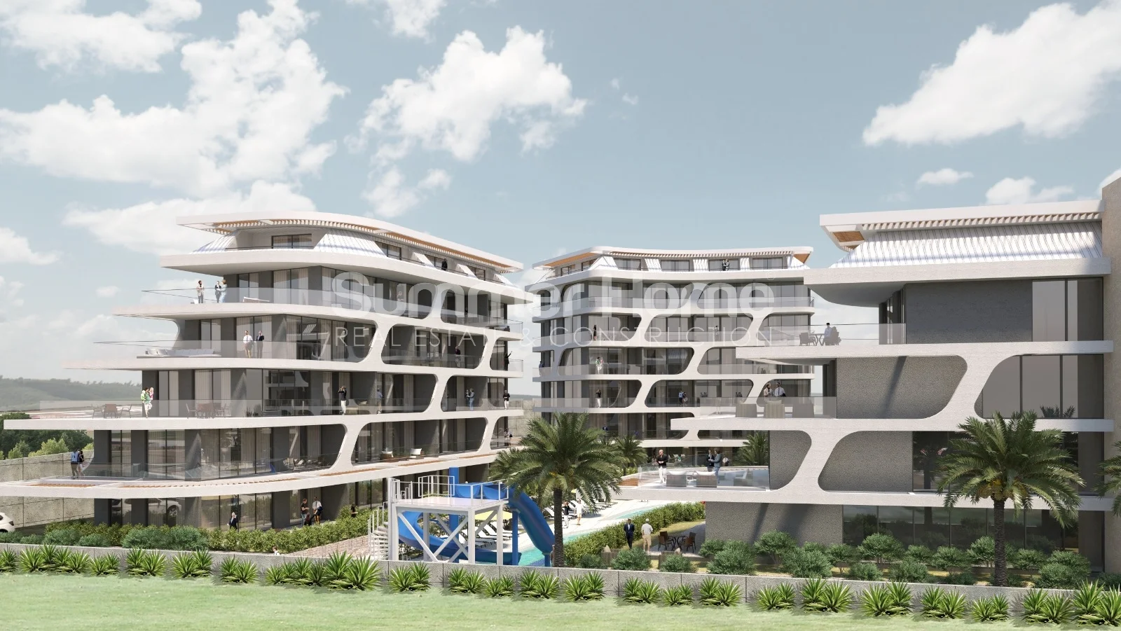 Utopia in Oba with a variety of apartments General - 7