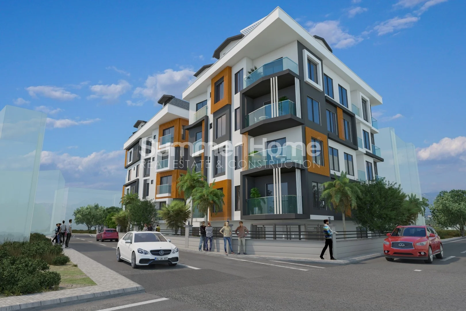 Colourful project with loft apartments in the city centre of Alanya general - 5