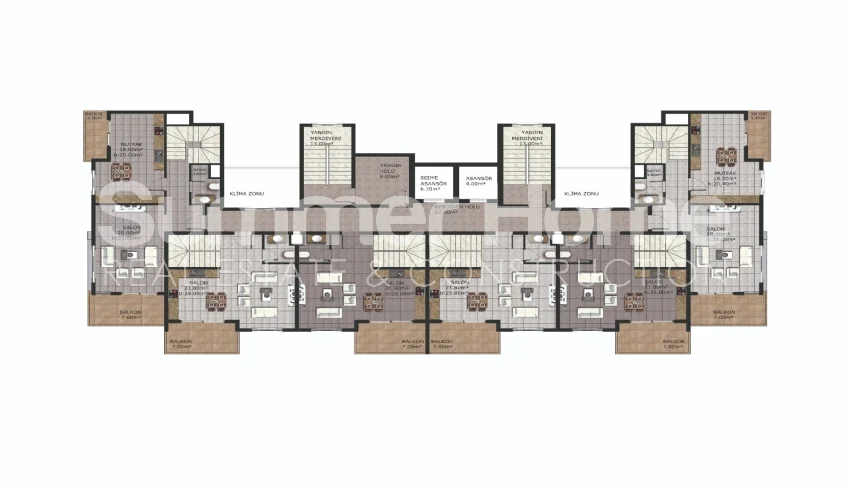 Magnifiques appartements neufs à Mahmutlar, Alanya plan - 13
