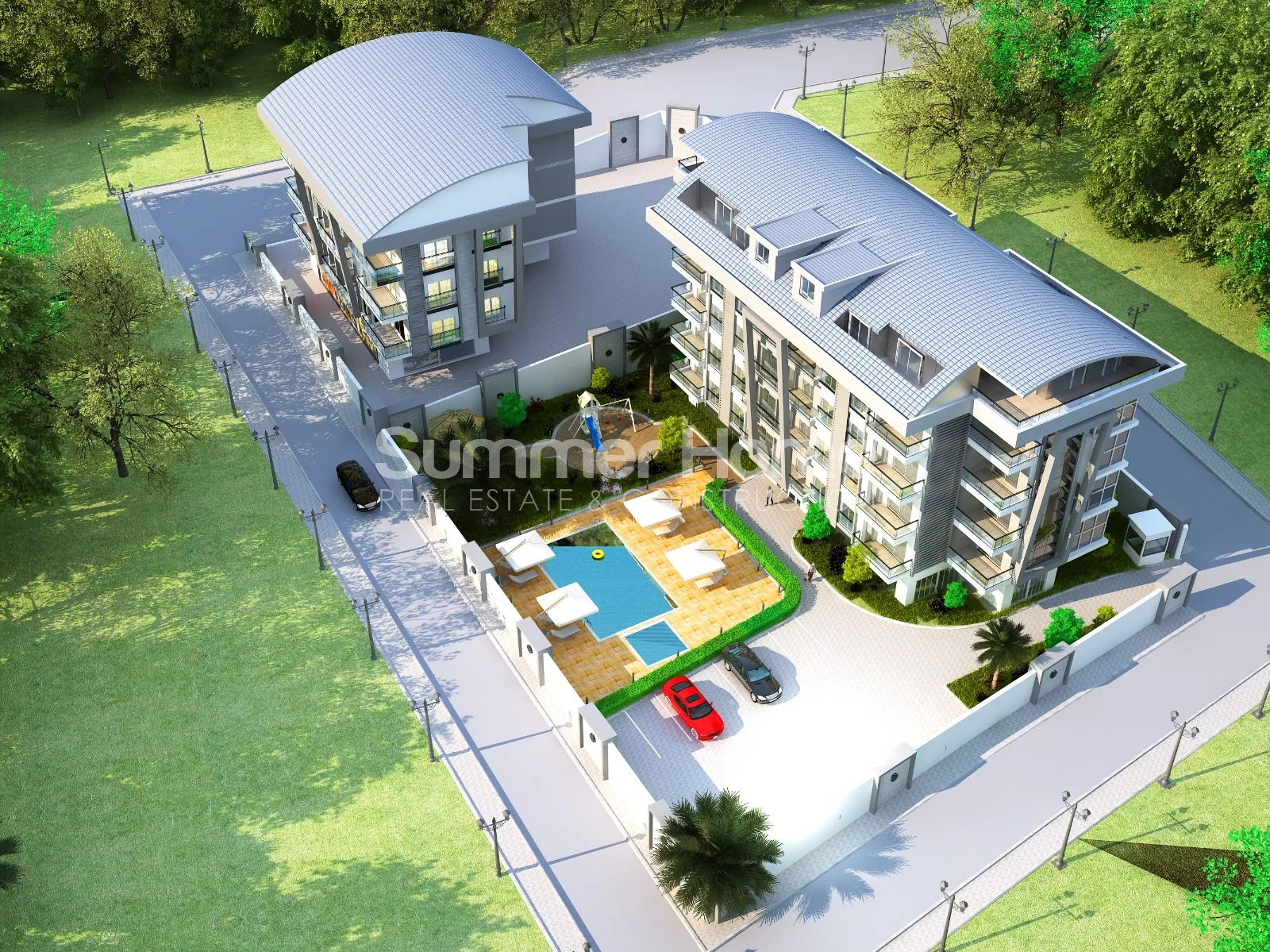 Outstanding complex with of light and a panoramic view of Alanya city Plan - 11