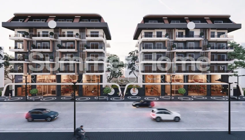 Modern apartments available in Mahmutlar