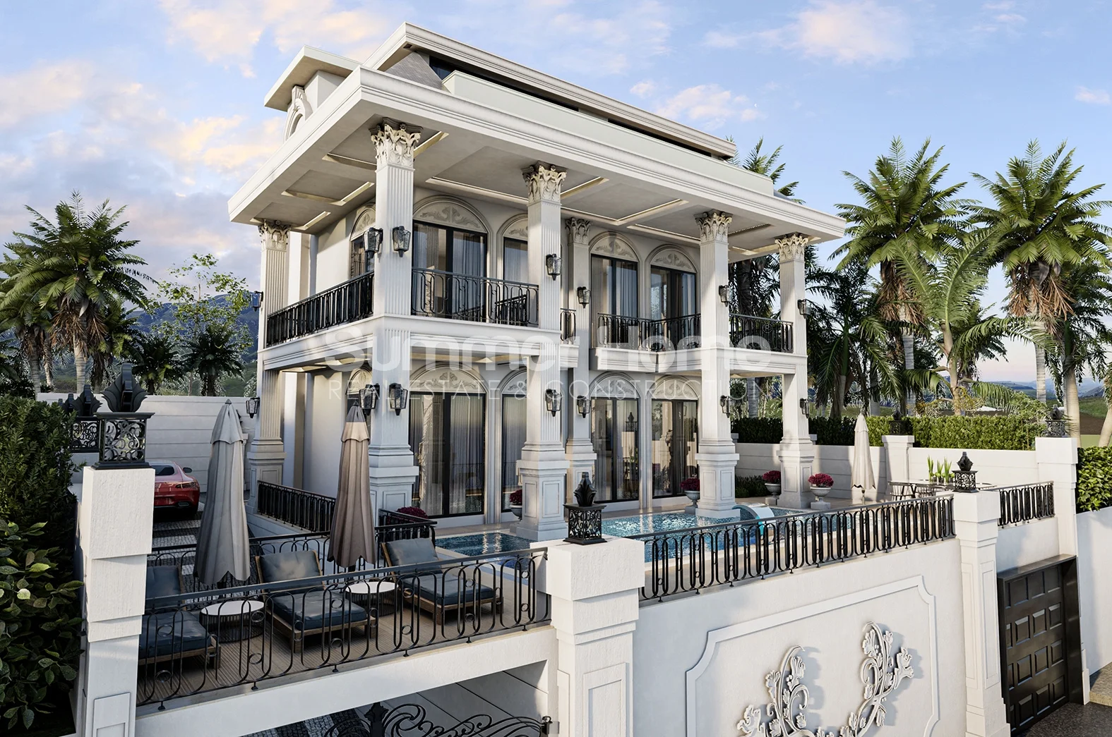 Ultra-Luxurious Neo-Classical Style Villa in Kargicak  General - 2