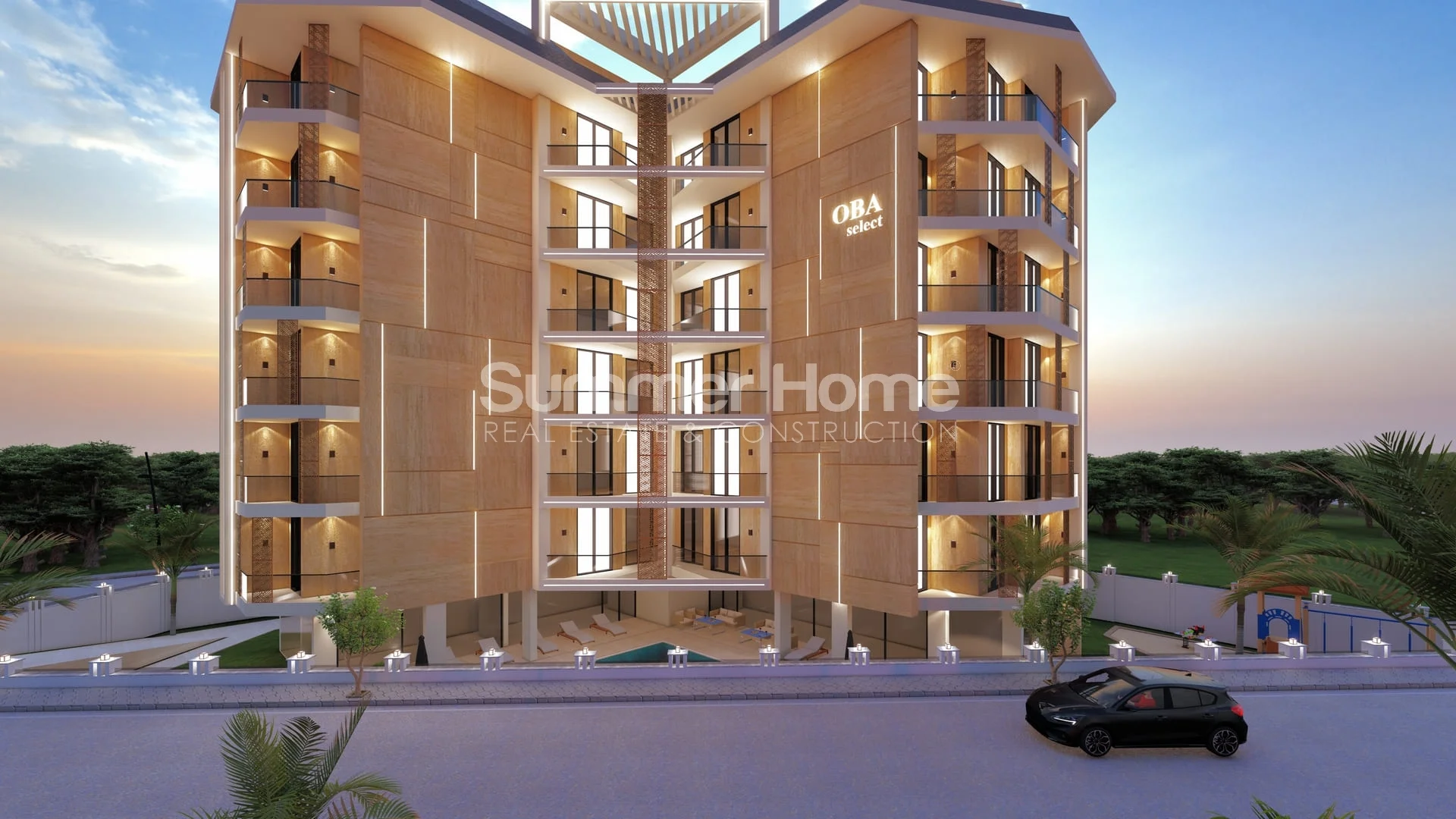 Contemporay Brand New Apartments For Sale in Beautiful Oba, Alanya Facilities - 9