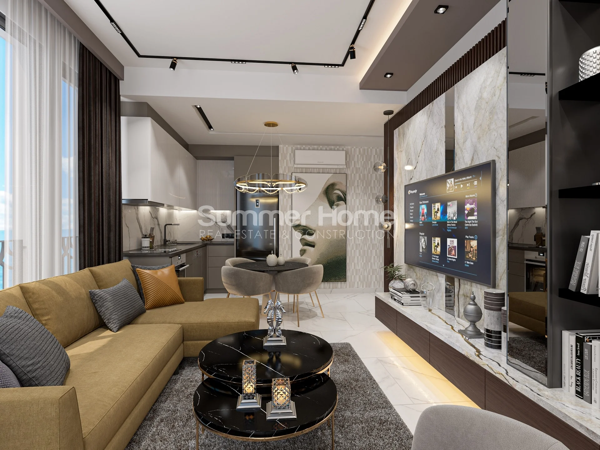 Two block project in very popular location in Alanya Interior - 7