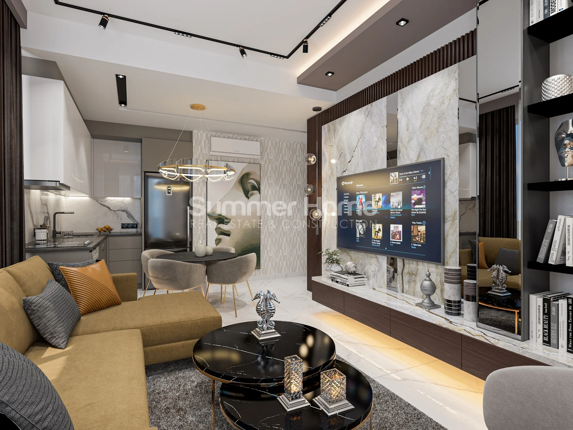 Two block project in very popular location in Alanya Interior - 9