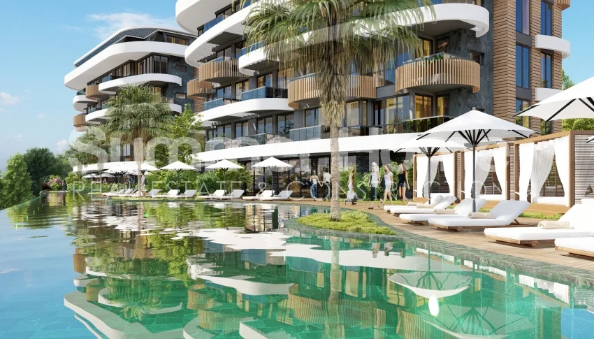 Luxurious complex with the biggest infinity pool in Kestel, Alanya, General - 1