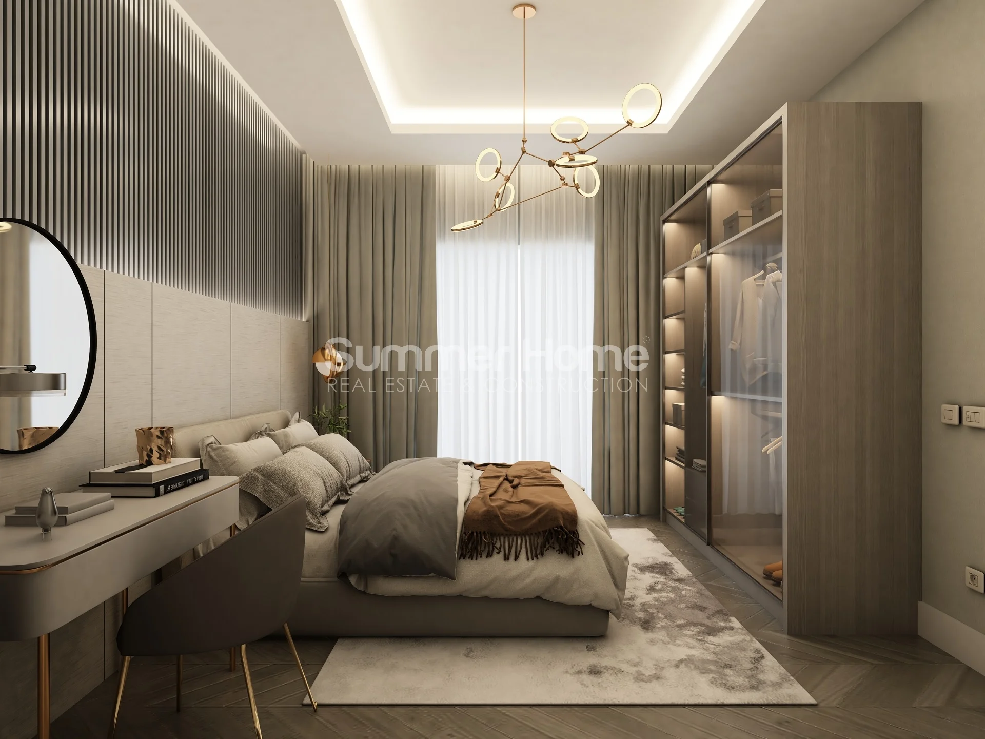 Appartements de luxe au design élégant à Kargicak interior - 10