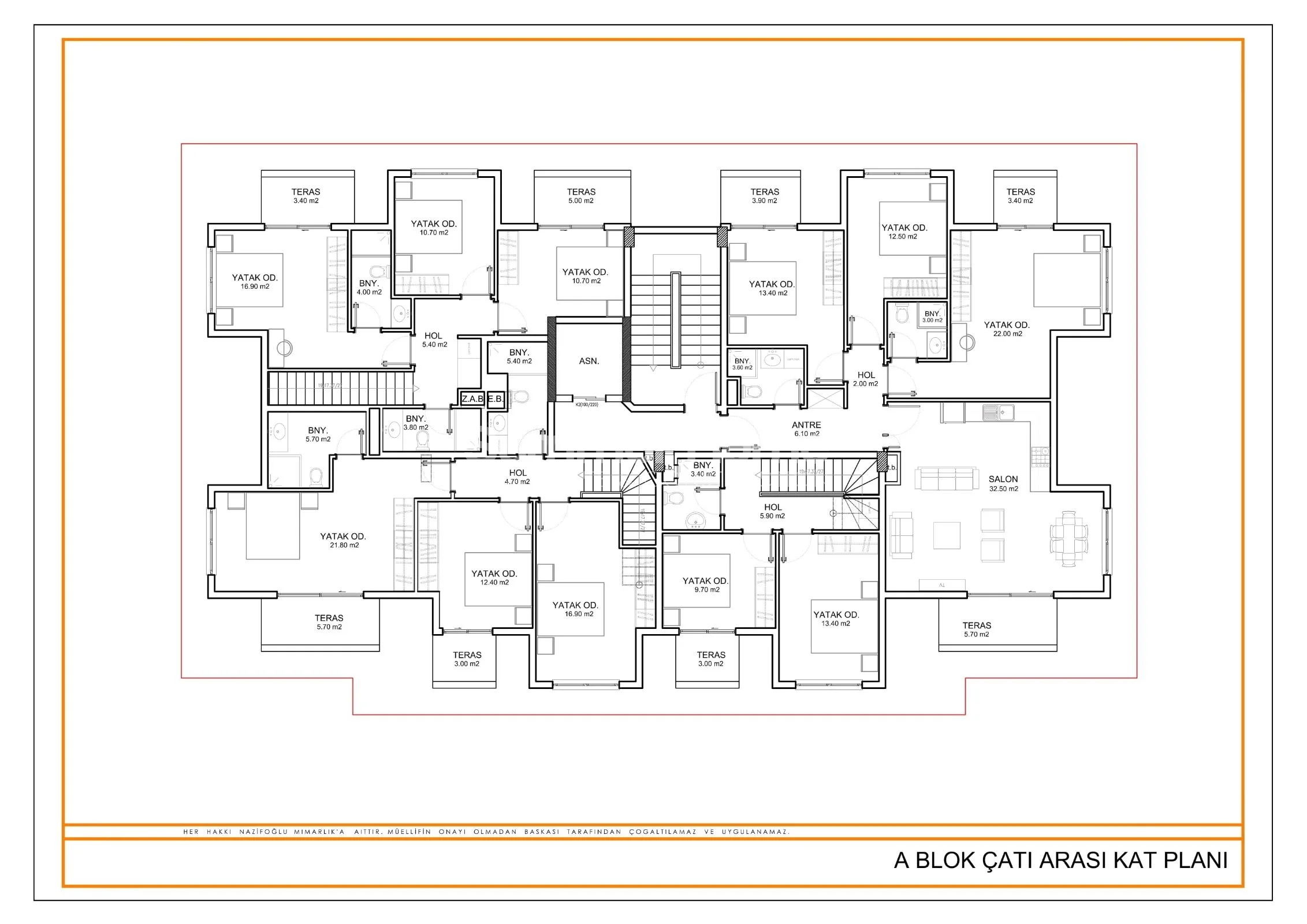 Appartements de luxe au design élégant à Kargicak plan - 16