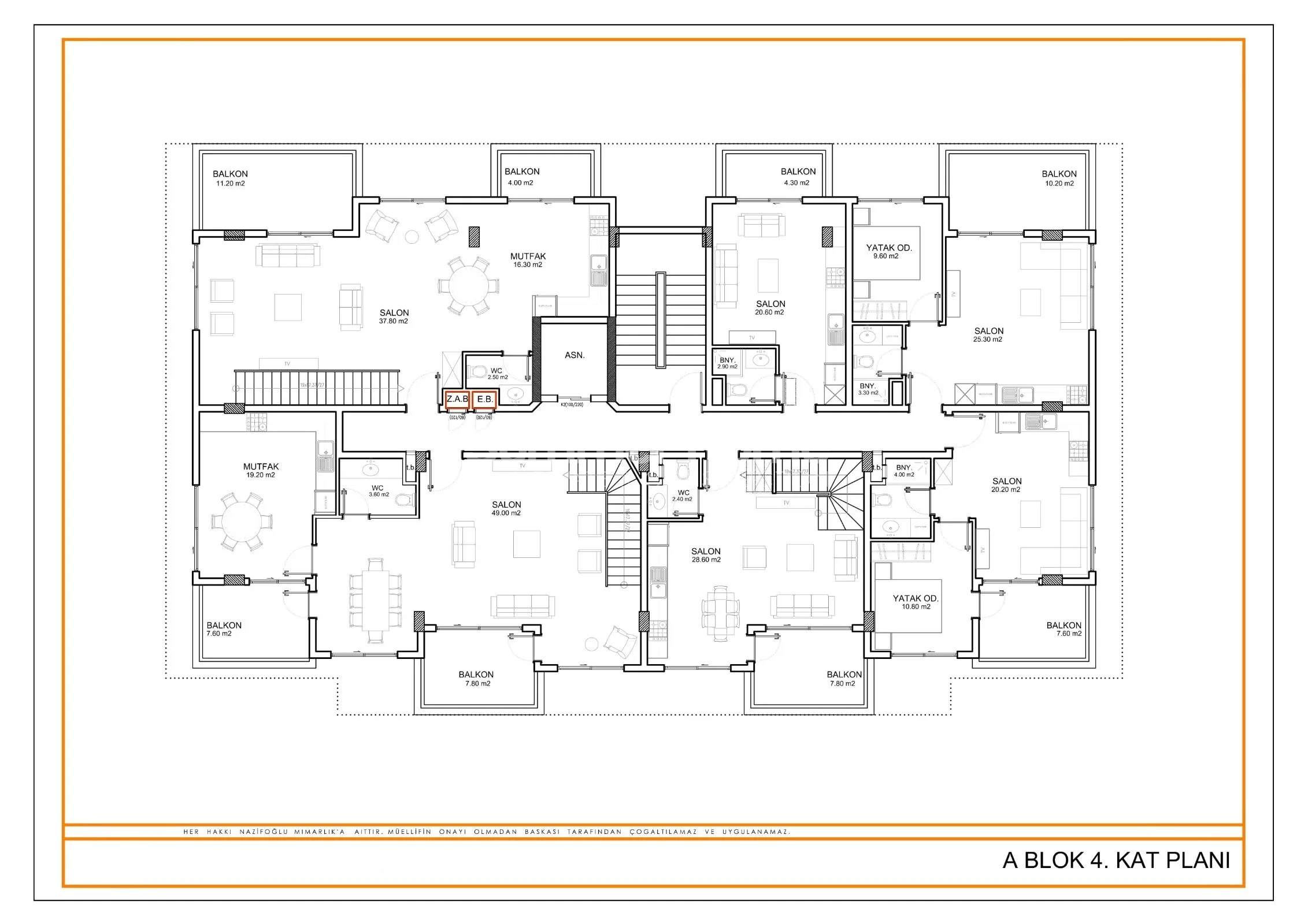 Appartements de luxe au design élégant à Kargicak plan - 19