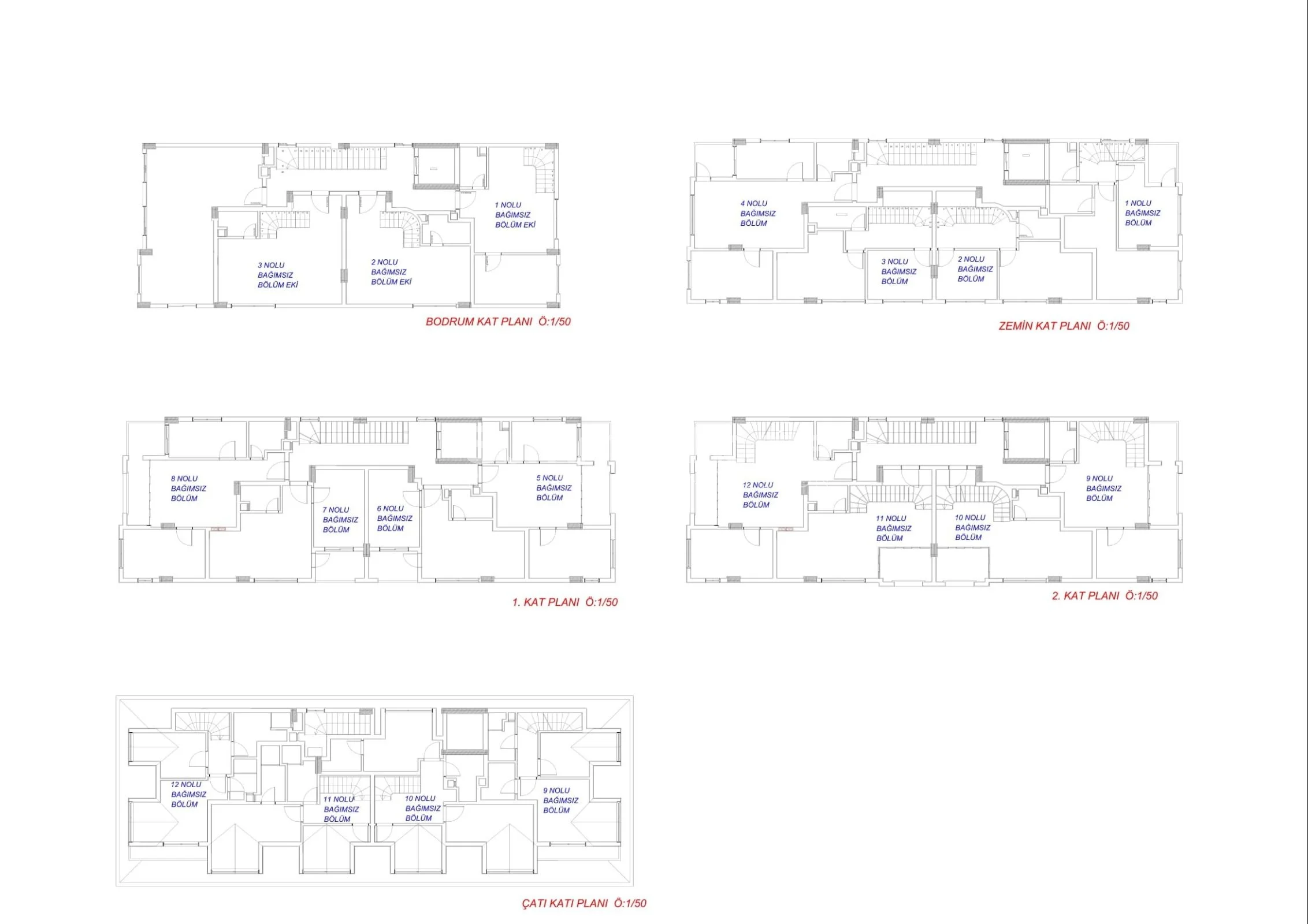 Elegant, Stylish Apartments In Mahmutlar Plan - 13