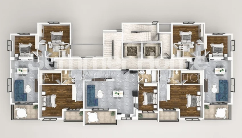 Stunning Modern Apartments in Oba Plan - 31