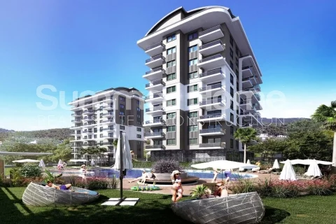 Complex with a variety of apartments in a good area of Avsallar General - 2