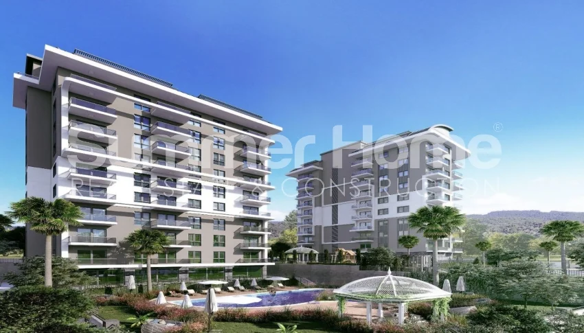 Complex with a variety of apartments in a good area of Avsallar General - 3