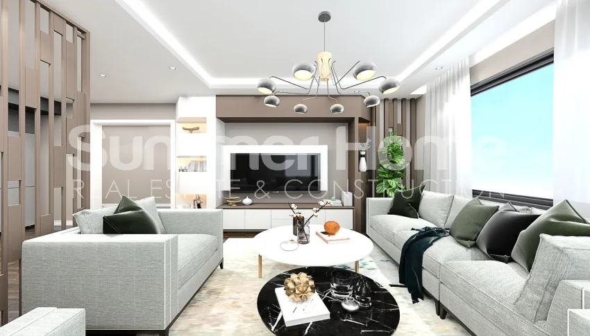 Apartments with sea view in a luxurious complex in Demirtas Interior - 20