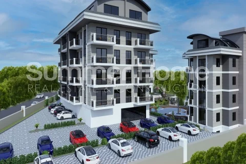 Höginvesterade lägenheter till salu i ett populärt område i Oba, Alanya general - 2
