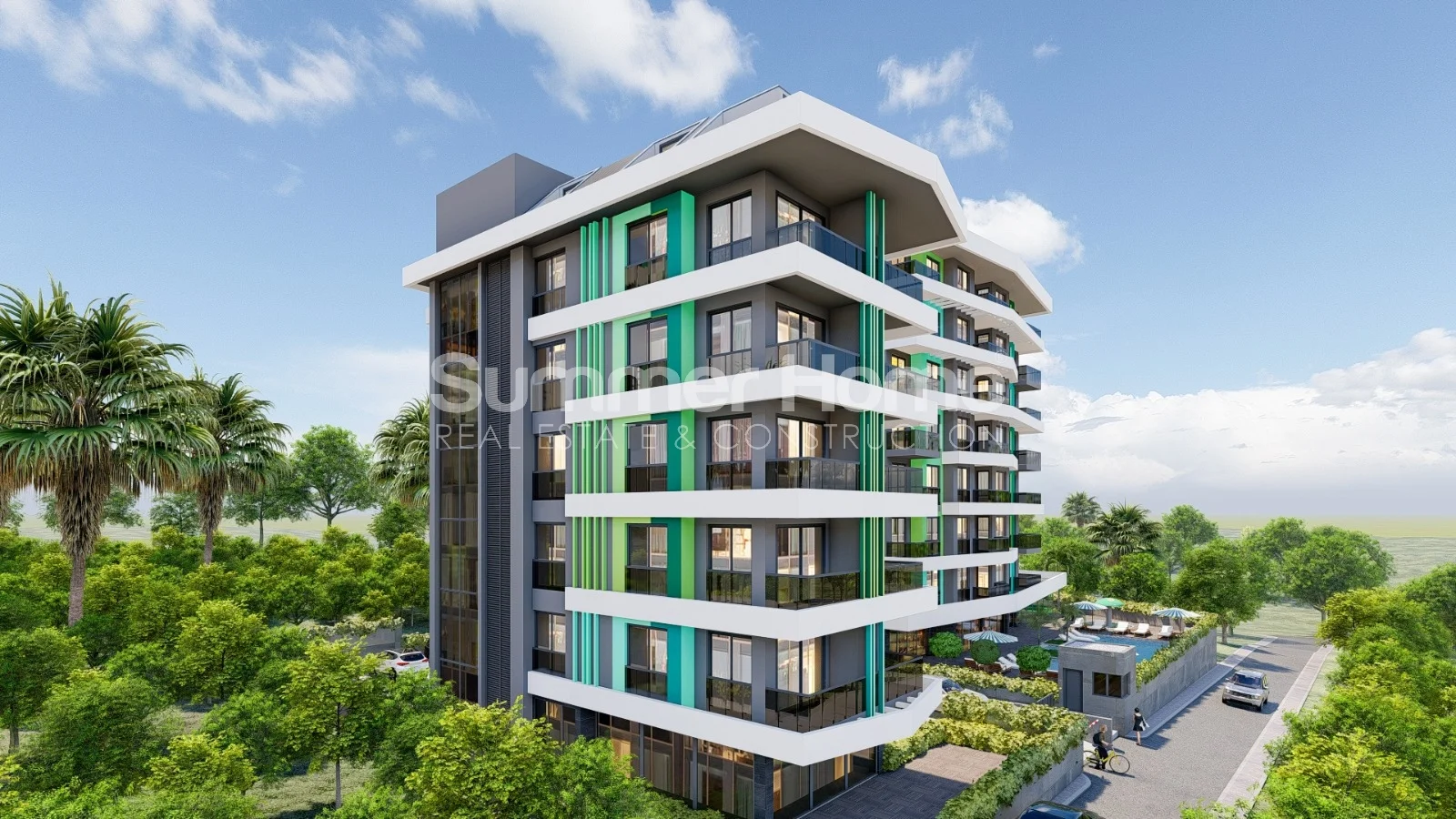 Sea view apartments for sale in Avsallar general - 2