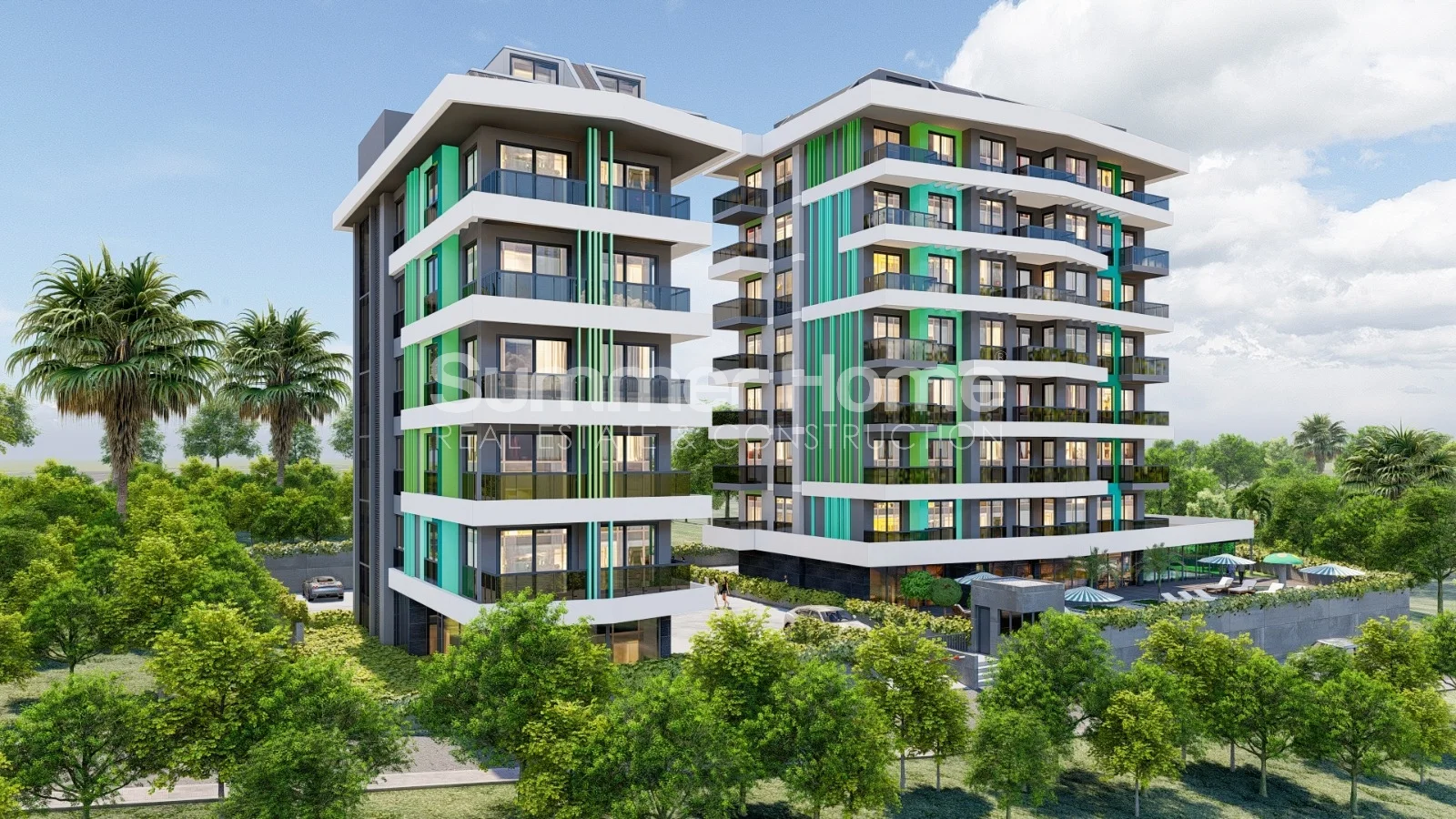 Sea view apartments for sale in Avsallar general - 1